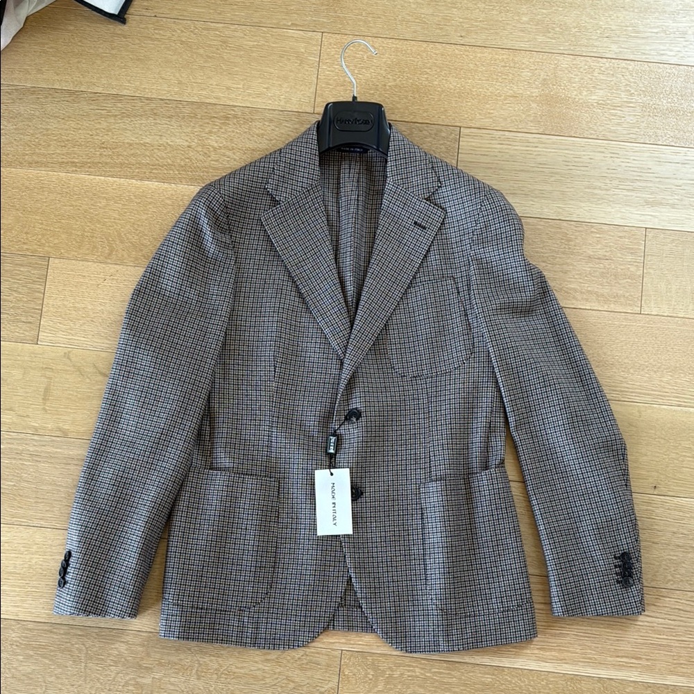 Harold Brown Sport Coat- houndstooth size 50